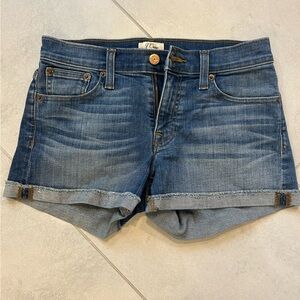 JCrew Women's Blue Denim Shorts